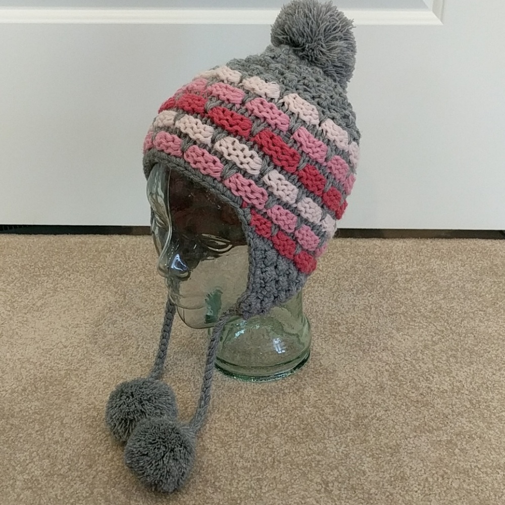 Nathaniel Cole beanie ear warmer Pom Pom hat